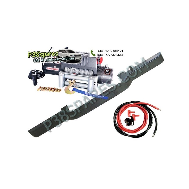 Standard Bumper Kit - Winching - Defender Models Air suspension Standard Bumper Kit Land Rover - 24 Volts Winch With Steel