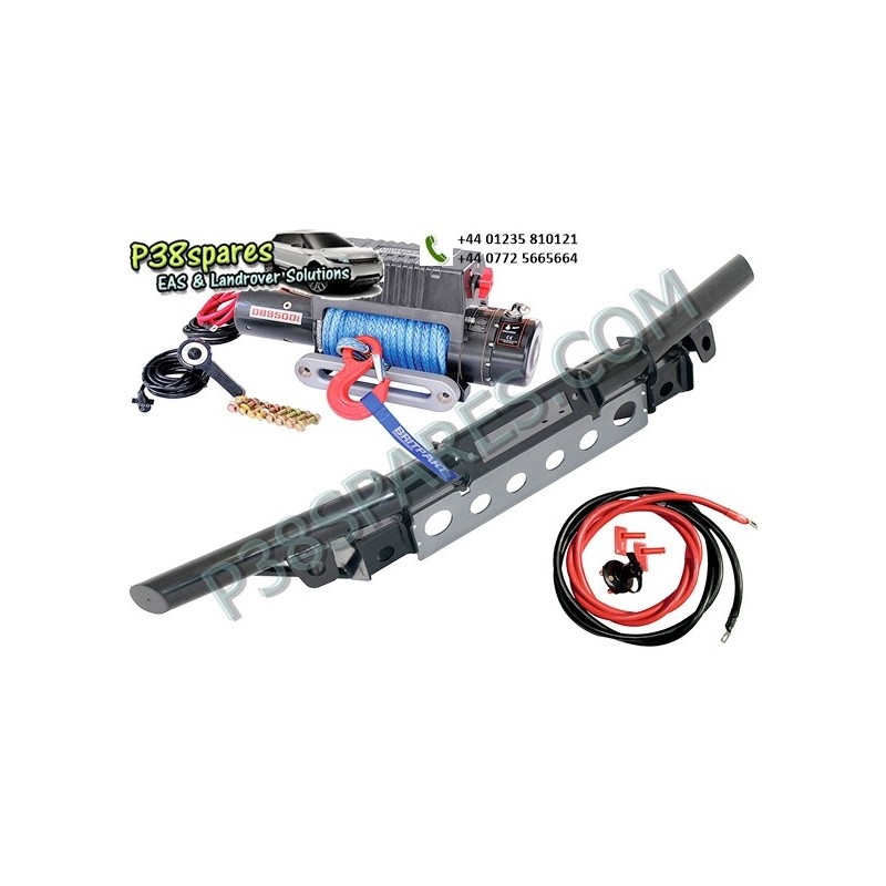 Tubular Bumper Kit - Winching - Defender Models Air suspension Tubular Bumper Kit Land Rover - Winch With Dyneema Rope. .