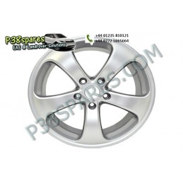   18" X 8.5 - Silver Alessio 5 Star - Wheels - Discovery 2 Models - supplied by p38spares 5, 2, discovery, x, wheels, models, -,