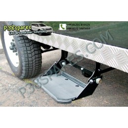 Side Step - Folding - - Defender 90 Models Air suspension Side Step - Folding Land Rover - .Rubber.Top. .Single. .