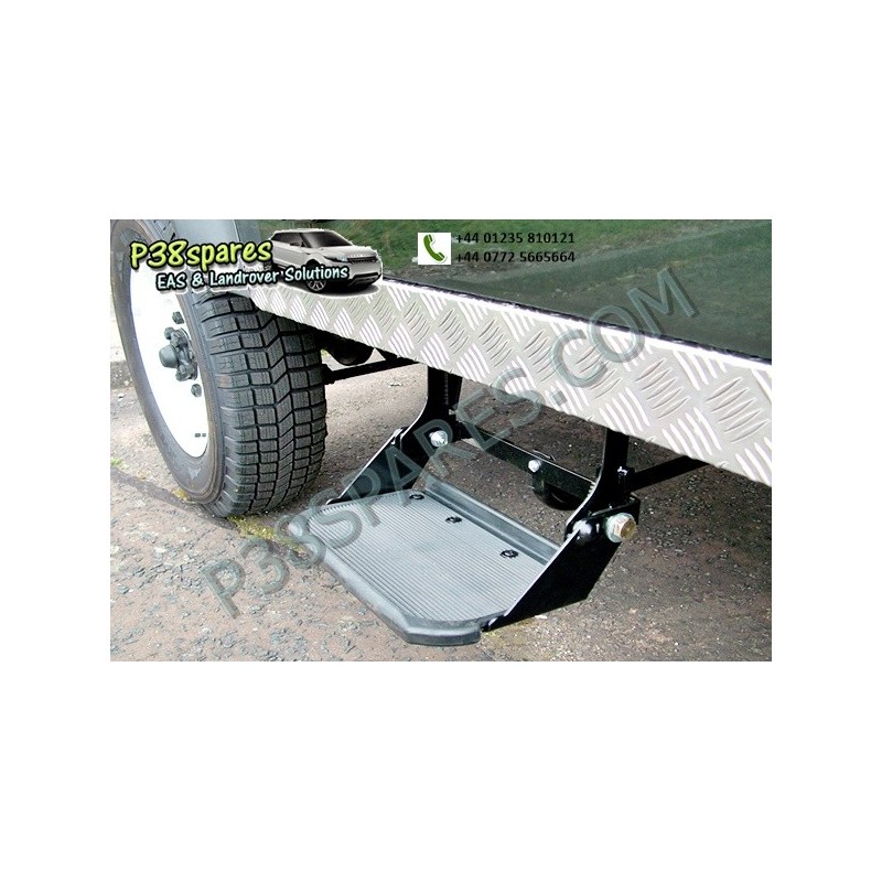 Side Step - Folding - - Defender 110 Models Air suspension Side Step - Folding Land Rover - .Rubber.Top. .Single. .