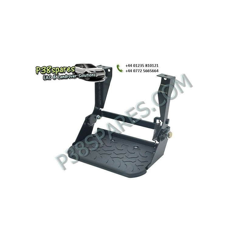 Side Step - Folding - - Defender 110 Models Air suspension Side Step - Folding Land Rover - .Rubber.Tyre.Tread.Top. .Single. .