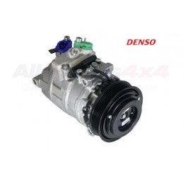   Denso V8 Petrol Air Conditioning Compressor Pump - Range Rover Mk2 P38A 4.0 4.6 Models 1999-2002 - supplied by p38spares air, 