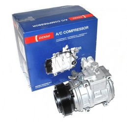   Denso V8 Petrol Air Conditioning Compressor Pump - Range Rover Mk2 P38A 4.0 4.6 Models 1999-2002 - supplied by p38spares air, 