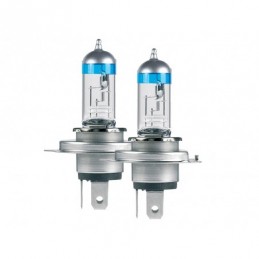 Xenon Ultima H4 Halogen H/Lamp Bulb (Pair) Land Rover Discovery 1 Models 1989 - 1998 - Ring Air suspension Xenon Ultima H4