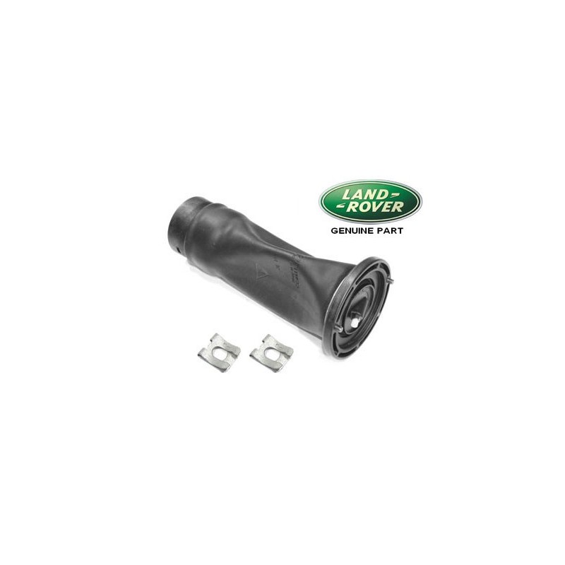   Rear Discovery 2 Genuine Land Rover Air Spring & Clips Fits Left or Right 1998-2004 - supplied by p38spares air, rear, spring,