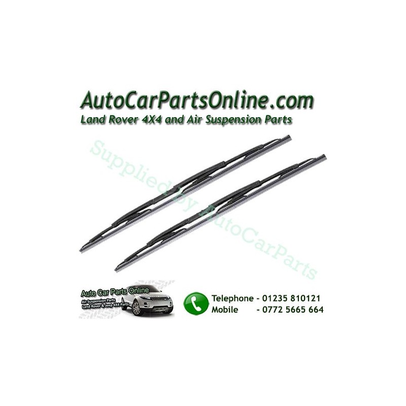 Pair Front Range Rover L322 MKIII Replacement Windscreen Wiper Blades All Models 2002-2012 www.p38spares.com  1026 - DKC000040 A