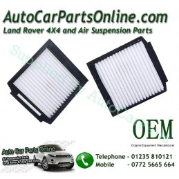 Pair OEM Range Rover P38 MKII Pollen Particle & Odour Filters All Models 1995-2002 www.p38spares.com  3188 - BTR8037 G - LR03021