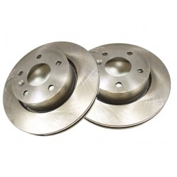 Pair Front Vented Brake Discs Range Rover P38 MKII All Models 1995-2002 www.p38spares.com  1133 - NTC8780