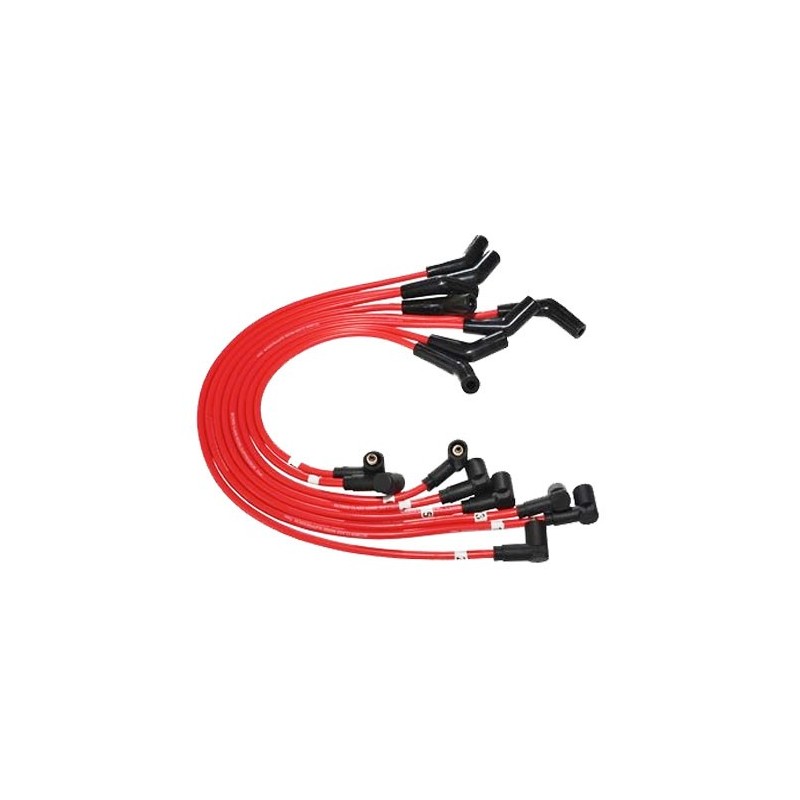 Red 7mm Discovery 2 4.0 V8 Petrol HT Silicone Leads 1998-2004