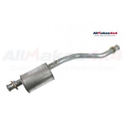 Front Exhaust Silencer Defender 90 (Not NAS) 200Tdi & 300Tdi Modles 1995-1996 www.p38spares.com front, defender, exhaust, 1995-1