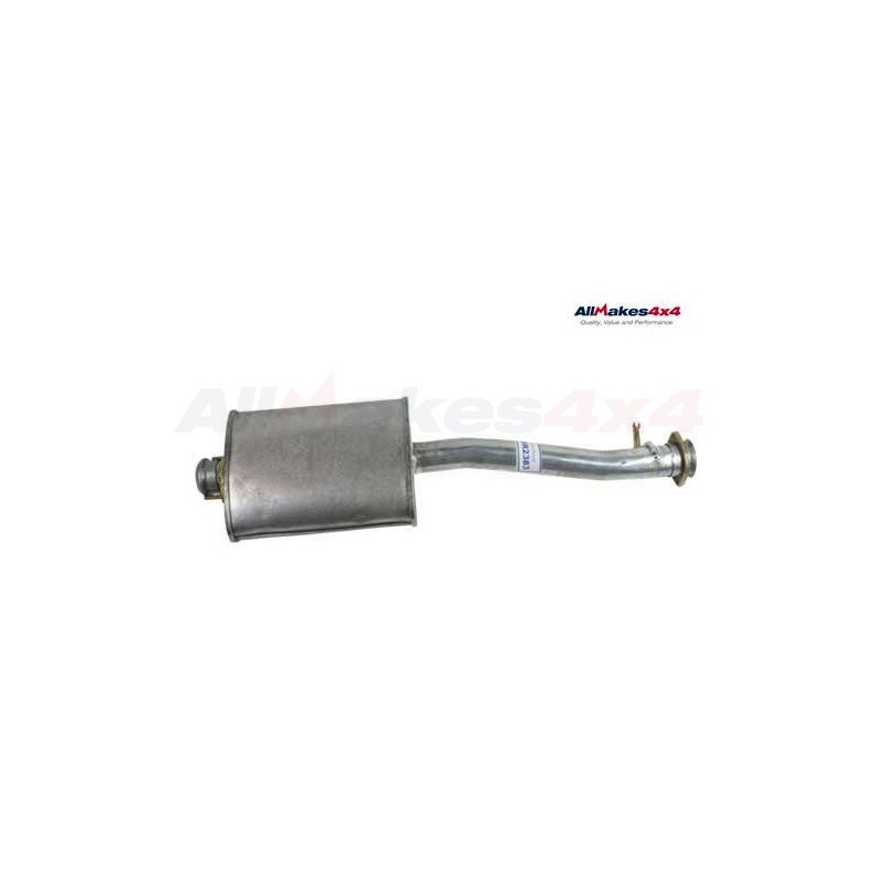 Front Exhaust Silencer Defender (Not NAS) 110 200Tdi 1995, 300Tdi 1994-1999 www.p38spares.com front, 1995, defender, exhaust, 19
