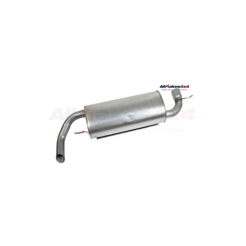 Rear Exhaust Silencer And Tail Pipe Assembly Freelander 1 - 2.0L Diesel Models 1997-2000 www.p38spares.com rear, assembly, diese