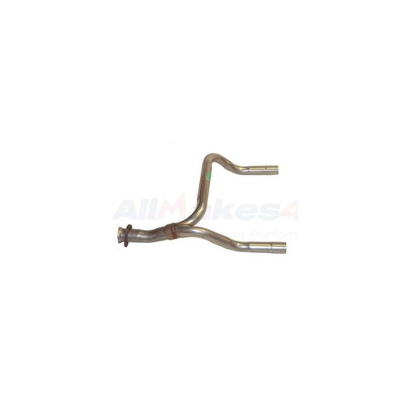 Front Y Piece Exhaust Assembly Range Rover Classic V8 (Not Catalyst) Models 1987-1989 www.p38spares.com front, assembly, v8, rov