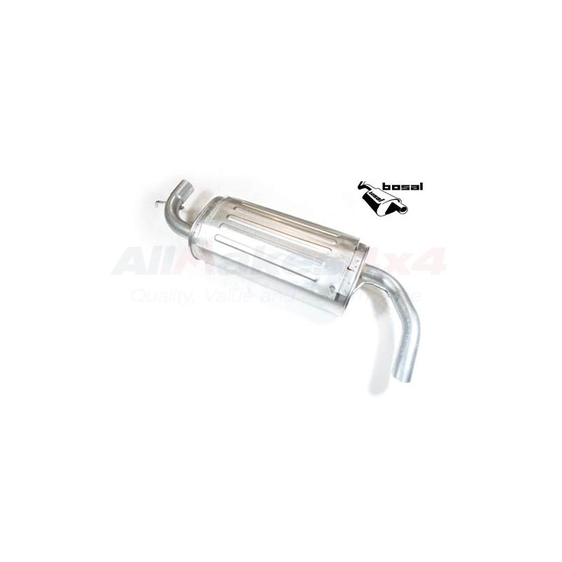 Rear Silencer Assembly Exhaust System Freelander 1 - 1.8 - 4 Cylinder Petrol 1996-2006 www.p38spares.com rear, 4, assembly, petr