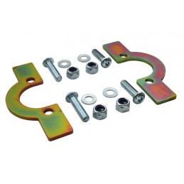   Front Coil Spring Retaining Plates (Defender 90/110/130/Discovery 1/Range Rover Classic) - All Models - supplied by p38spares 