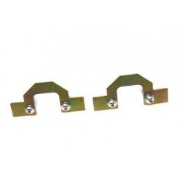   Front Coil Spring Retaining Plates (Discovery 2) - All Models - supplied by p38spares spring, front, coil, all, models, -, (Di