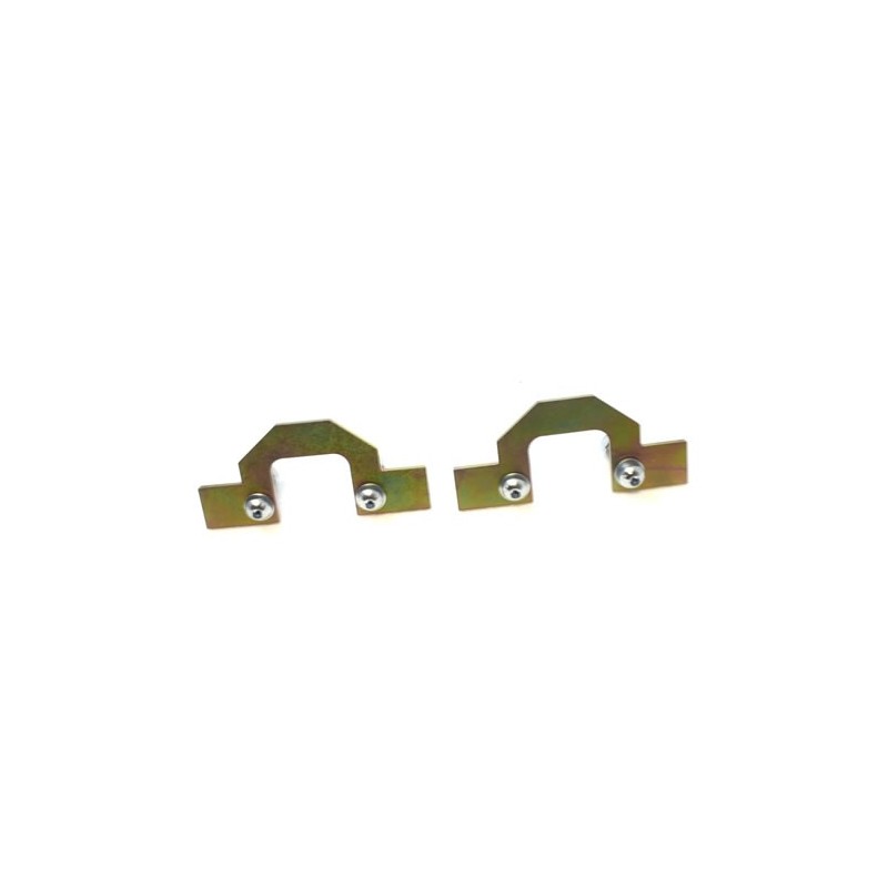   Front Coil Spring Retaining Plates (Discovery 2) - All Models - supplied by p38spares spring, front, coil, all, models, -, (Di