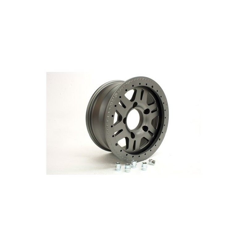   Terrafirma Alloy Bead Lock Wheel (Anthricite Grey) - All Models - supplied by p38spares all, wheel, terrafirma, models, -, All