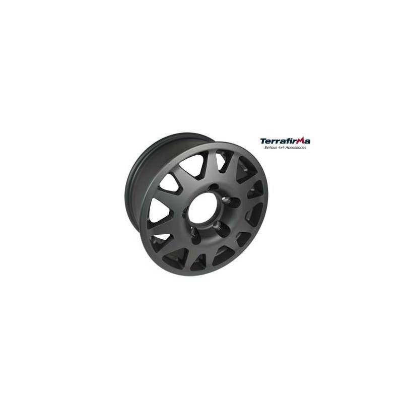   Terrafirma Dakar Alloy Wheel (Satin Black) - All Models - supplied by p38spares all, wheel, terrafirma, models, -, Alloy, Blac