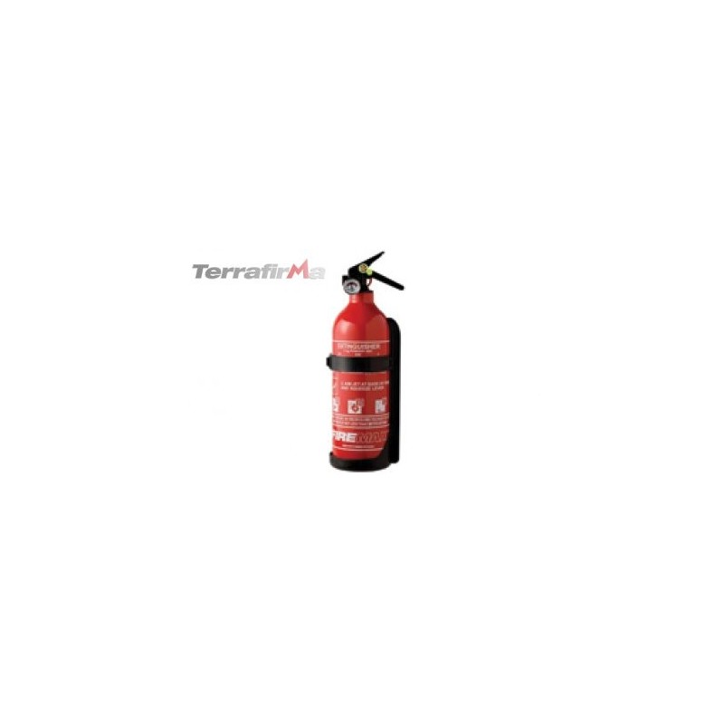   Terrafirma 600g Powder fire Extinguisher. - supplied by p38spares all, models, -