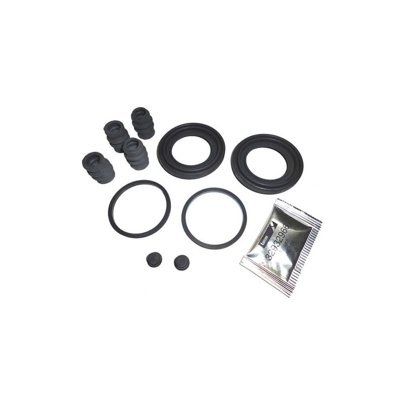   Rear Aftermarket Brake Caliper Repair Kit - Land Rover Discovery 2 4.0 L V8 & Td5 Models 1998-2004 - supplied by p38spares rea