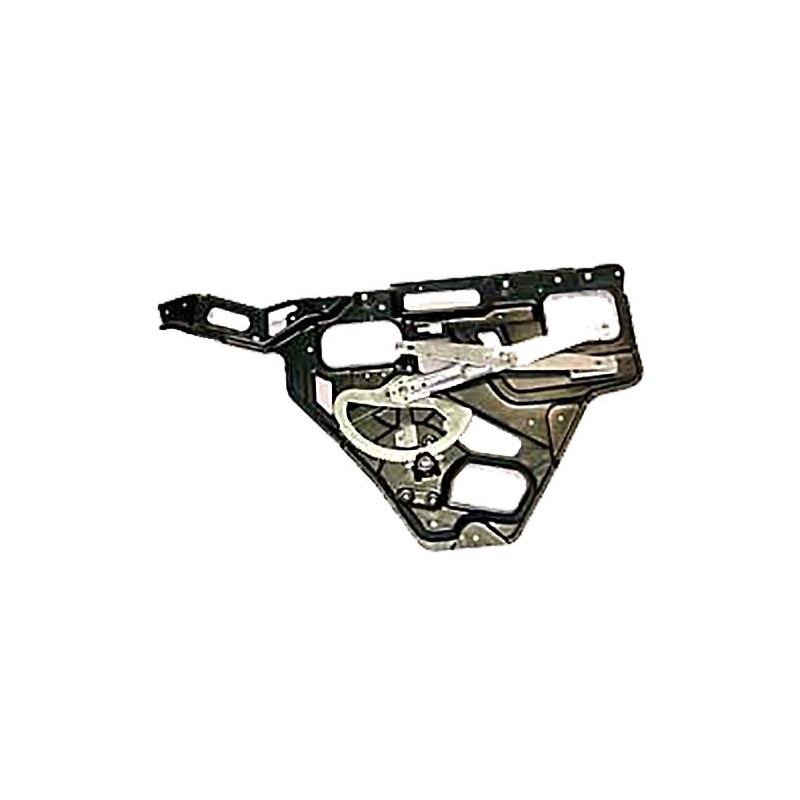   Rear Left Hand Door Plate With Window Regulator - Range Rover Mk2 P38A 4.0 4.6 V8 & 2.5 Td Models 1994-2002 - supplied by p38s