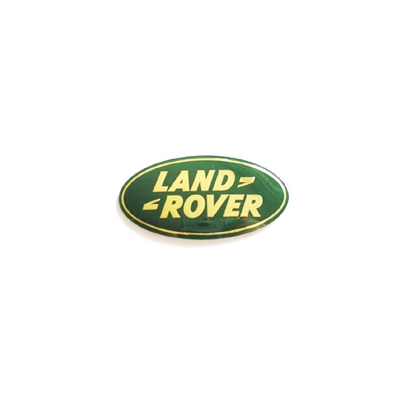   Front Land Rover Grill Badge In Green And Gold - Range Rover Mk2 P38A 4.0 4.6 V8 & 2.5 Td Models 1994-2002 - supplied by p38sp