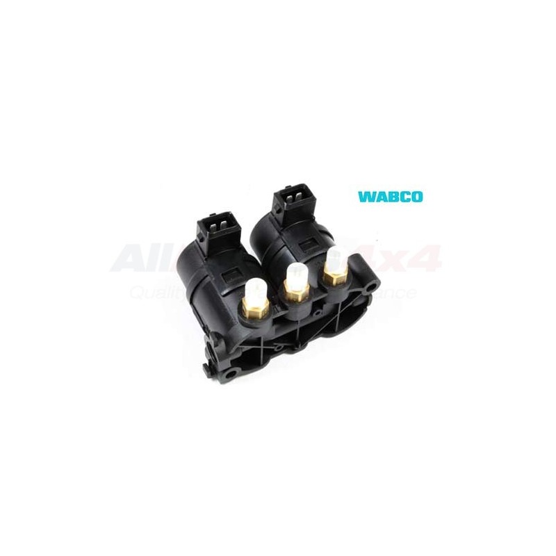   Wabco Air Suspension Valve Block / Solenoids (Pair) - Land Rover Discovery 2 4.0 L V8 & Td5 Models 1998-2004 - supplied by p38