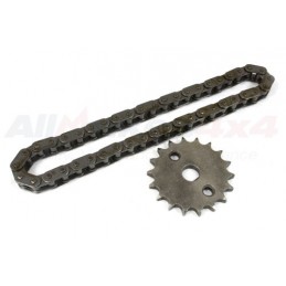   Oil Pump Chain And Sprocket Kit - Land Rover Discovery 2 Td5 Models 1998-2004 - supplied by p38spares pump, kit, 2, rover, lan