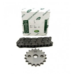   Genuine Oil Pump Chain And Sprocket Kit - Land Rover Discovery 2 Td5 Models 1998-2004 - supplied by p38spares pump, kit, 2, ro
