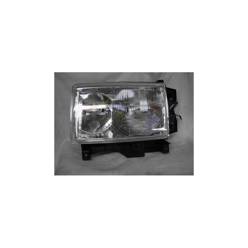   Left Side Headlamp Lighting Unit Assembly - Rhd - Plain Surround - Range Rover Mk2 P38A 4.0 4.6 V8 & 2.5 Td Models 1994-1999 -