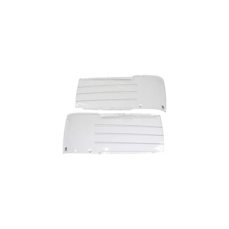   Front Lamp Guards - Acrylic Protectors - X2 - Range Rover Mk2 P38A 4.0 4.6 V8 & 2.5 Td Models 1994-1999 - supplied by p38spare