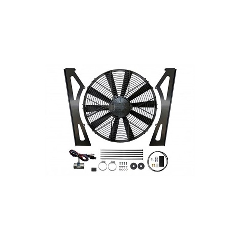   Electric High Power Suction Cooling Fan Kit - Range Rover Mk2 P38A 4.0 4.6 V8 Petrol Models 1994-2002 - supplied by p38spares 