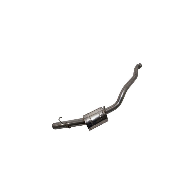   Stainless Steel Exhaust - Petrol Single Tailpipe - Range Rover Mk2 P38A 4.0 4.6 V8 Models 1994-1997 - supplied by p38spares pe