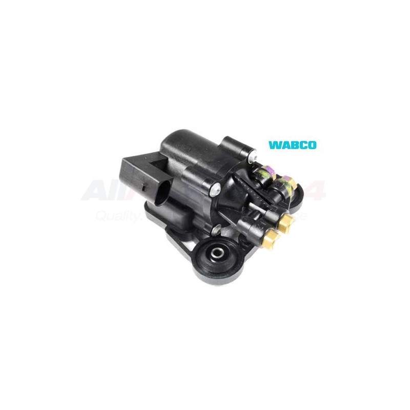 Front Air Suspension Soliniod Distribution Valve Block - 4.4 V8 & 3.0 Td To Vin 4A154877 Models 2002-2004 www.p38spares.com air,