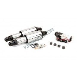 Arnott   Harley-Davidson - V-Rod Motorcycle Air Suspension Kit For Model Years 2007-2017 - Chrome - supplied by p38spares Harley