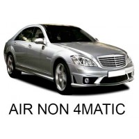 Mercedes-Benz W221 with AIRMATIC, without 4MATIC 2007-2013|Air Suspension Springs, Compressors, Coil Conversion Kits