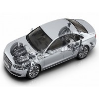 Audi A8 / S8 - D4/4H Chassis 2010-2016|Air Suspension Springs, Compressors, Coil Conversion Kits